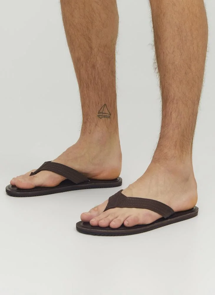 JACK & JONES Brown Stone Casual Sandals for Men | Best Price UAE